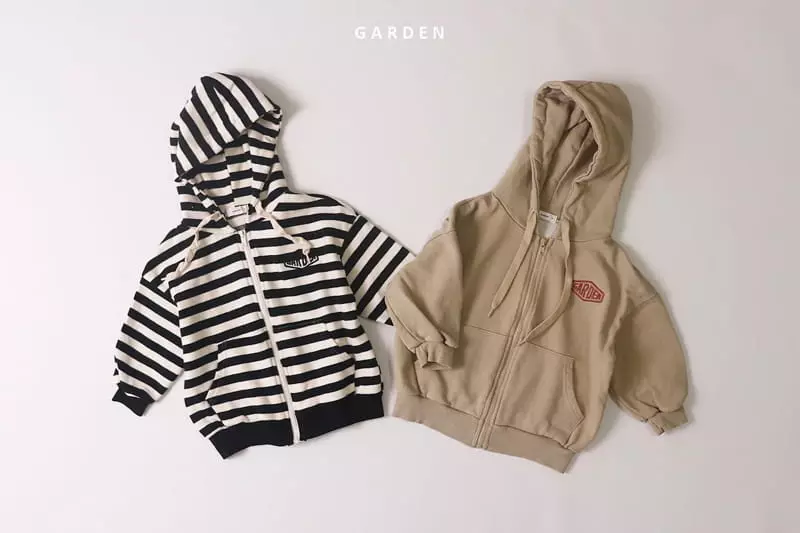 Garden - Korean Children Fashion - #designkidswear - Stripes Hoody Zip-up - 10