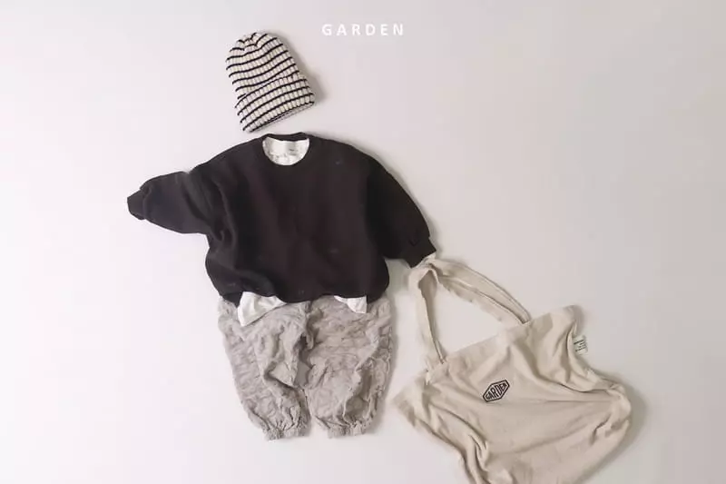 Garden - Korean Children Fashion - #discoveringself - Back Embrodiery Sweatshirt - 2