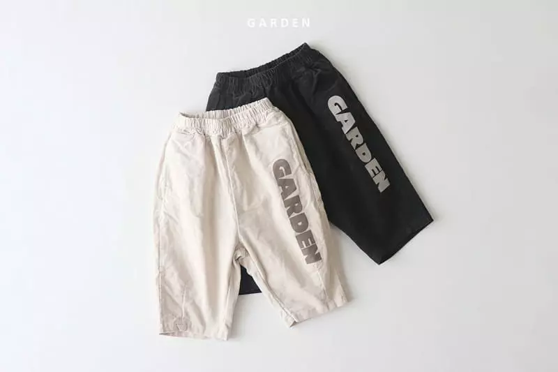 Garden - Korean Children Fashion - #kidsshorts - Initial Pants - 5
