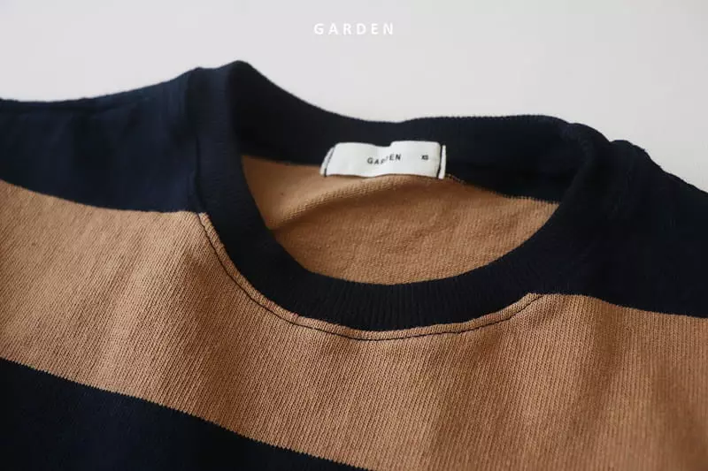 Garden - Korean Children Fashion - #kidzfashiontrend - Big Stripes Tee - 5