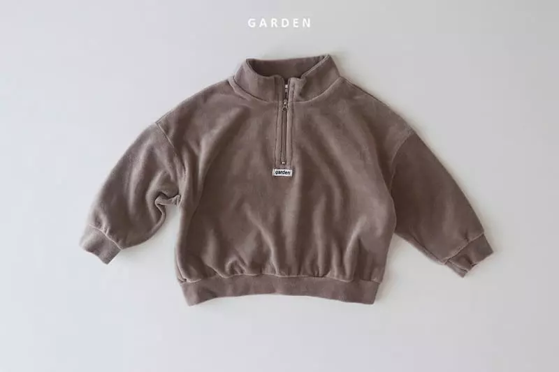 Garden - Korean Children Fashion - #kidzfashiontrend - Velvet Half Open Tee - 3