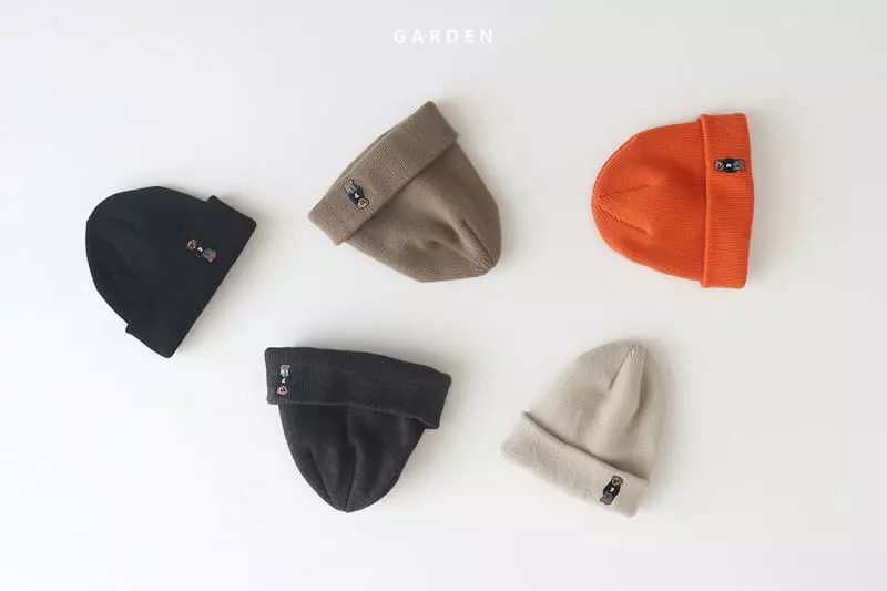 Garden - Korean Children Fashion - #kidzfashiontrend - Bear Beanie - 2