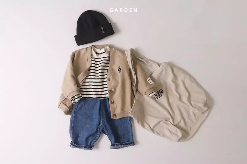 Garden - Korean Children Fashion - #kidzfashiontrend - Bear Cardigan