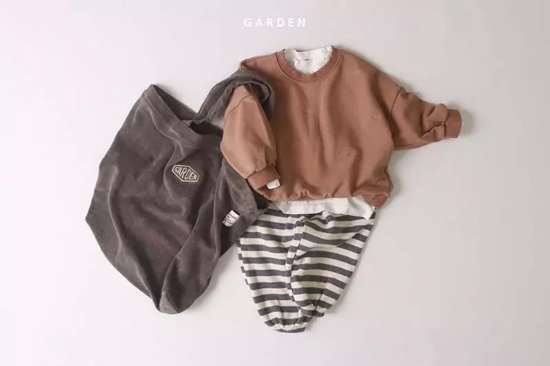 Garden - Korean Children Fashion - #kidzfashiontrend - Back Embrodiery Sweatshirt - 6