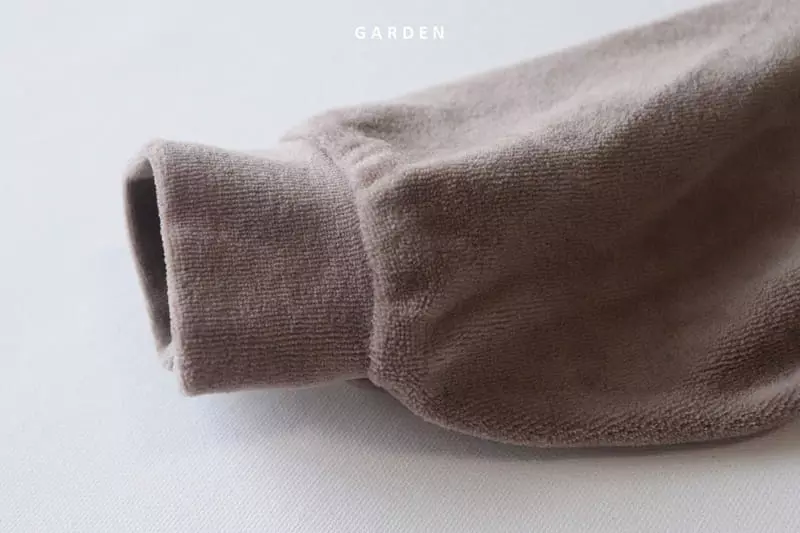 Garden - Korean Children Fashion - #littlefashionista - Velvet Half Open Tee - 5