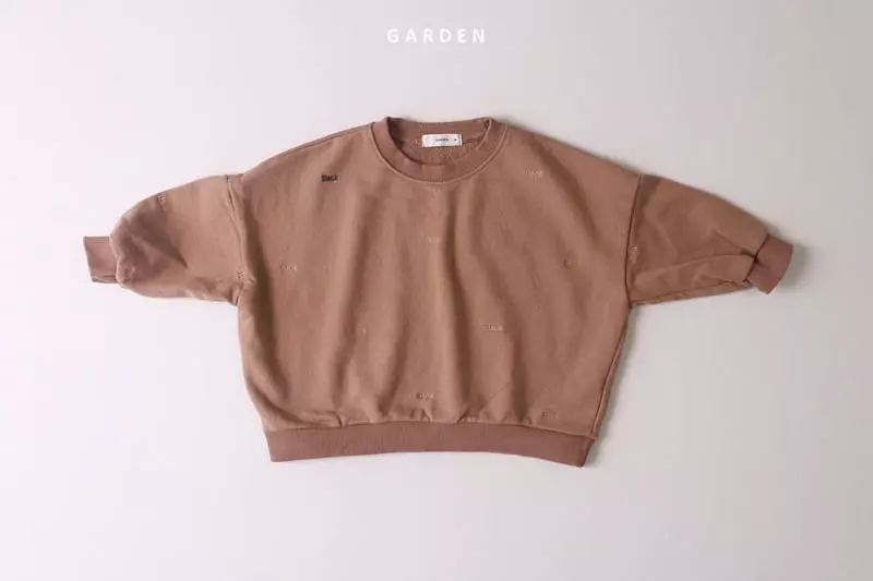 Garden - Korean Children Fashion - #littlefashionista - Back Embrodiery Sweatshirt - 8