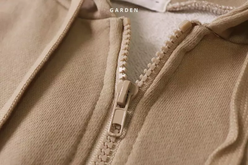 Garden - Korean Children Fashion - #magicofchildhood - Pigment Hoody Zip-up - 2