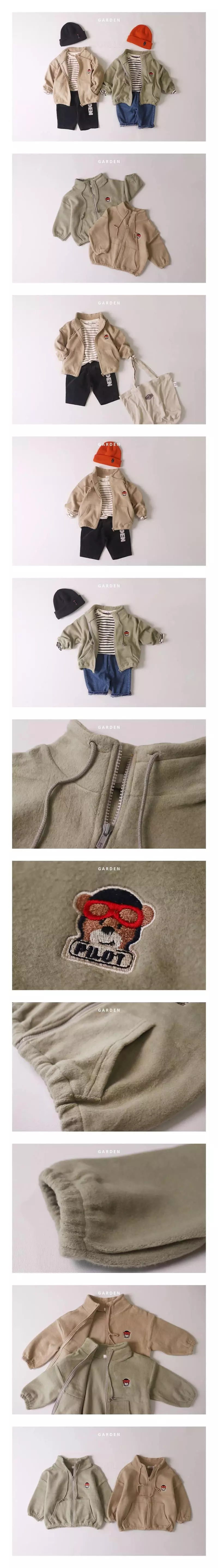Garden - Korean Children Fashion - #magicofchildhood - Pilot Jumper