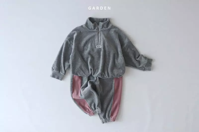 Garden - Korean Children Fashion - #minifashionista - Velvet Half Open Tee - 7