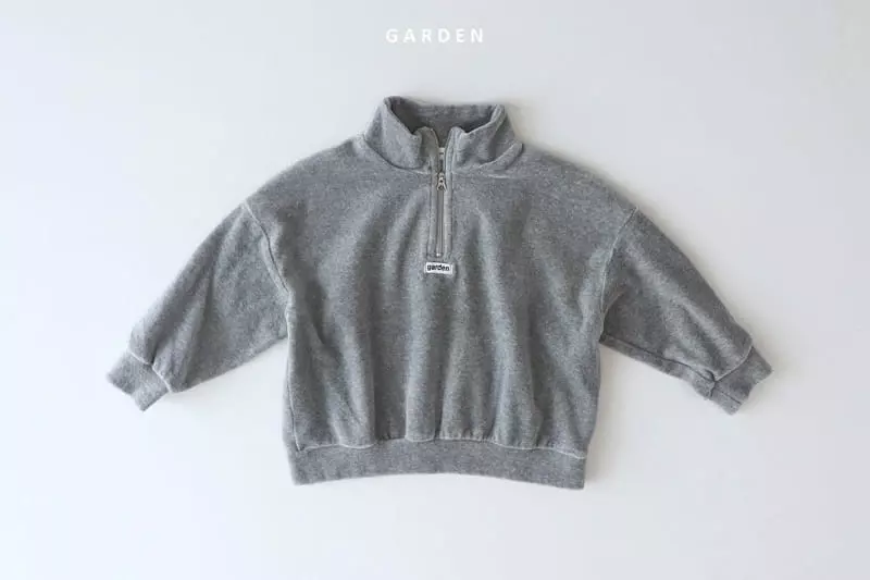 Garden - Korean Children Fashion - #prettylittlegirls - Velvet Half Open Tee - 8