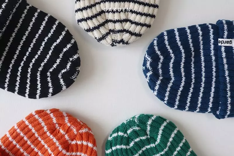 Garden - Korean Children Fashion - #prettylittlegirls - Stripes Beanie - 2