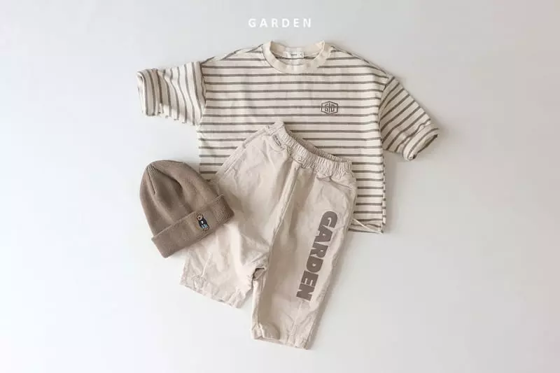 Garden - Korean Children Fashion - #stylishchildhood - Garden Stripes Tee