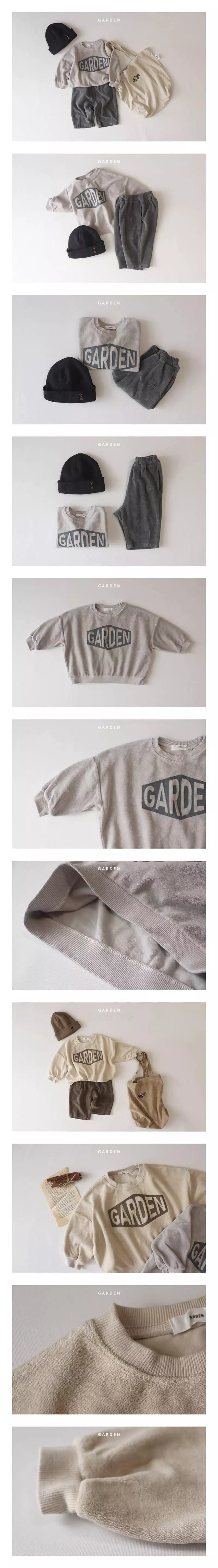 Garden - Korean Children Fashion - #stylishchildhood - Garden Sweatshirt