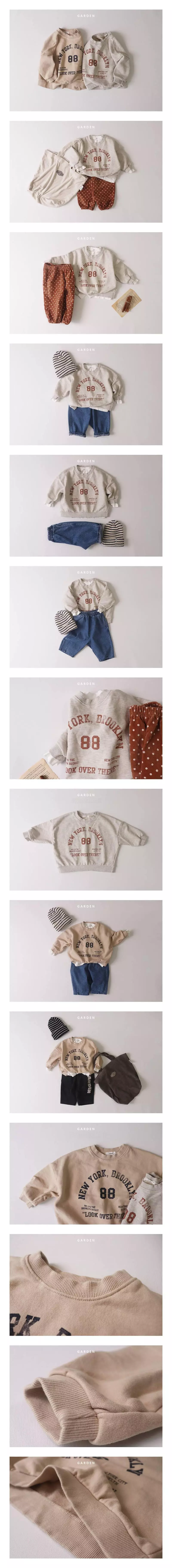 Garden - Korean Children Fashion - #todddlerfashion - Newyork Sweatshirt