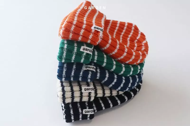 Garden - Korean Children Fashion - #todddlerfashion - Stripes Beanie - 4
