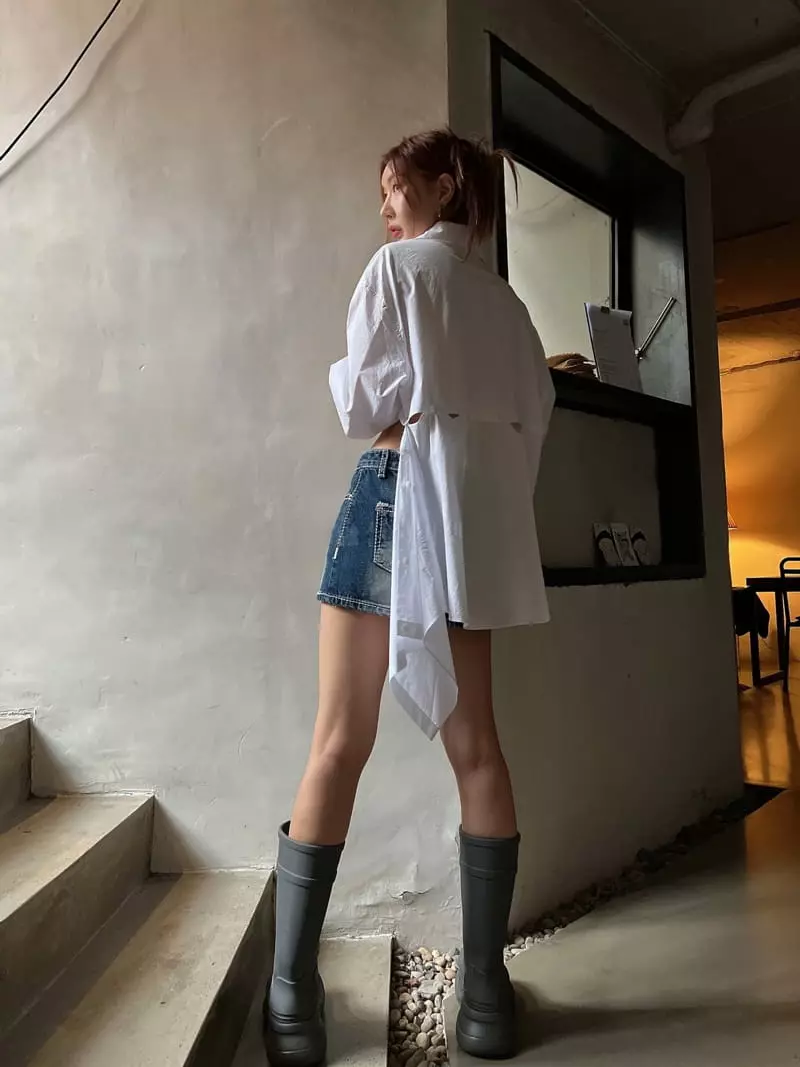 Gateless - Korean Women Fashion - #momslook - Trance Shirt - 6