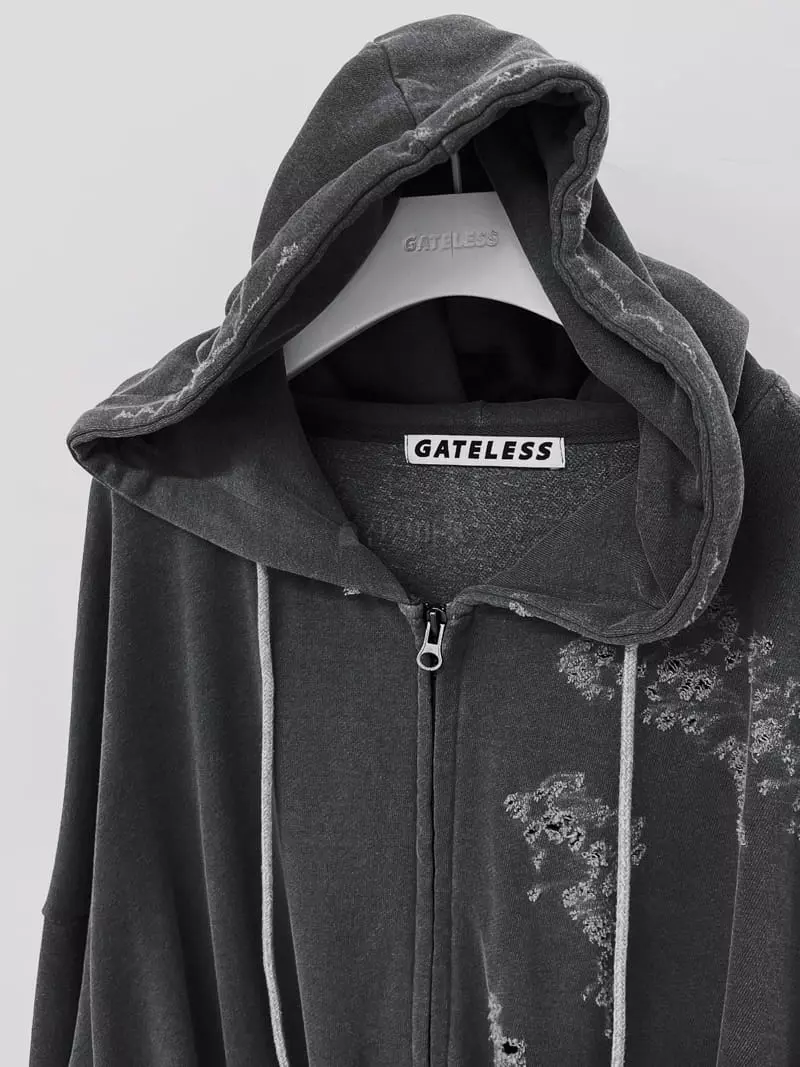 Gateless - Korean Women Fashion - #womensfashion - Bight Hoody Zip-up - 3
