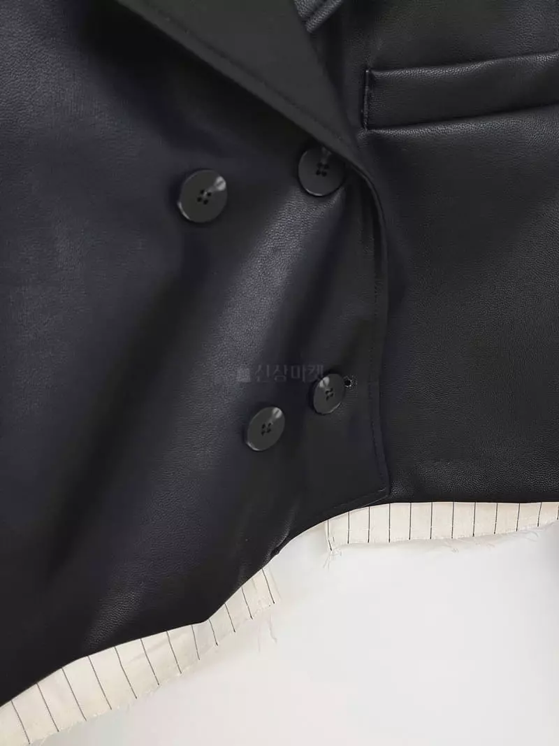 Gateless - Korean Women Fashion - #womensfashion - Like Leather Jacket - 8