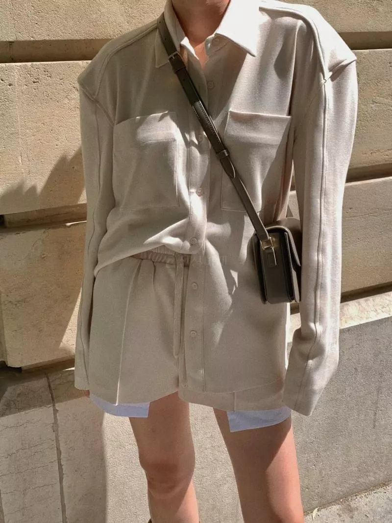 Gentlewoman - Korean Women Fashion - #momslook - Embo Shirt - 2