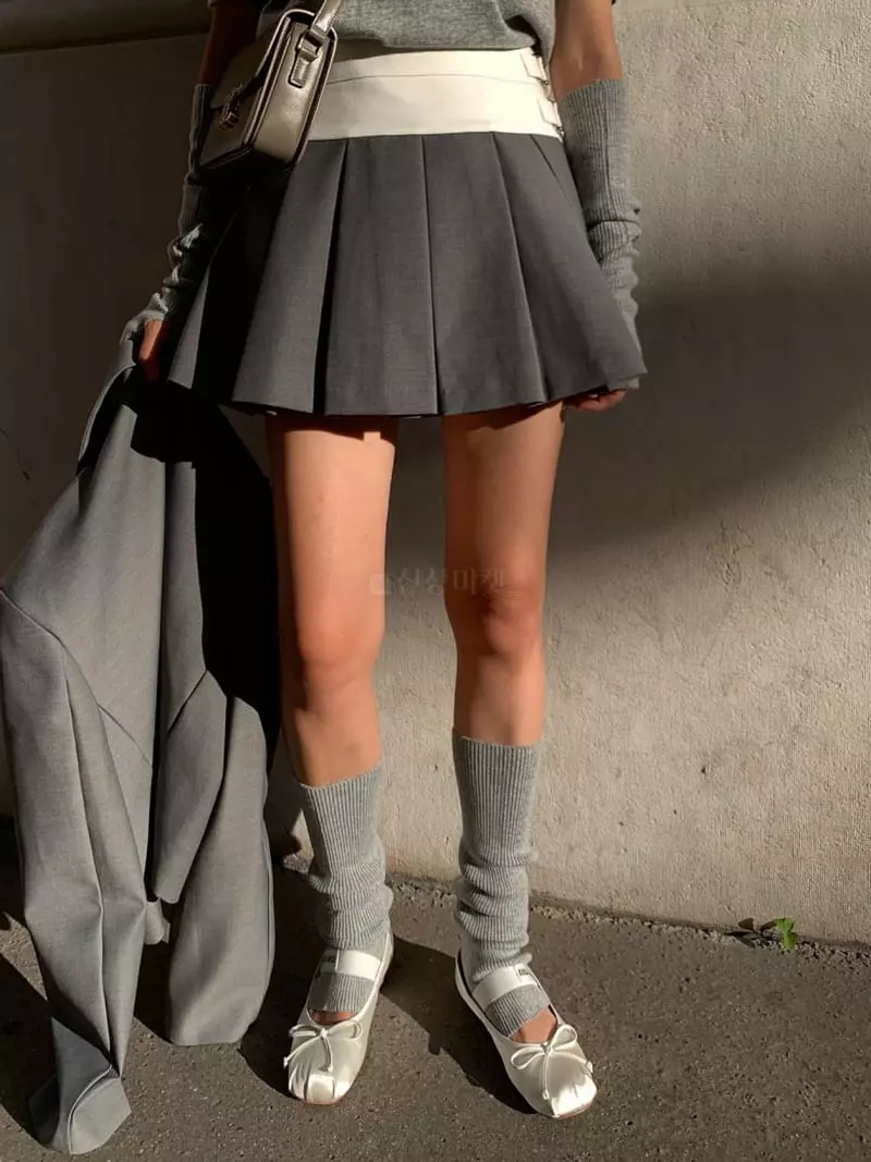 Gentlewoman - Korean Women Fashion - #momslook - Bandy Skirt - 2