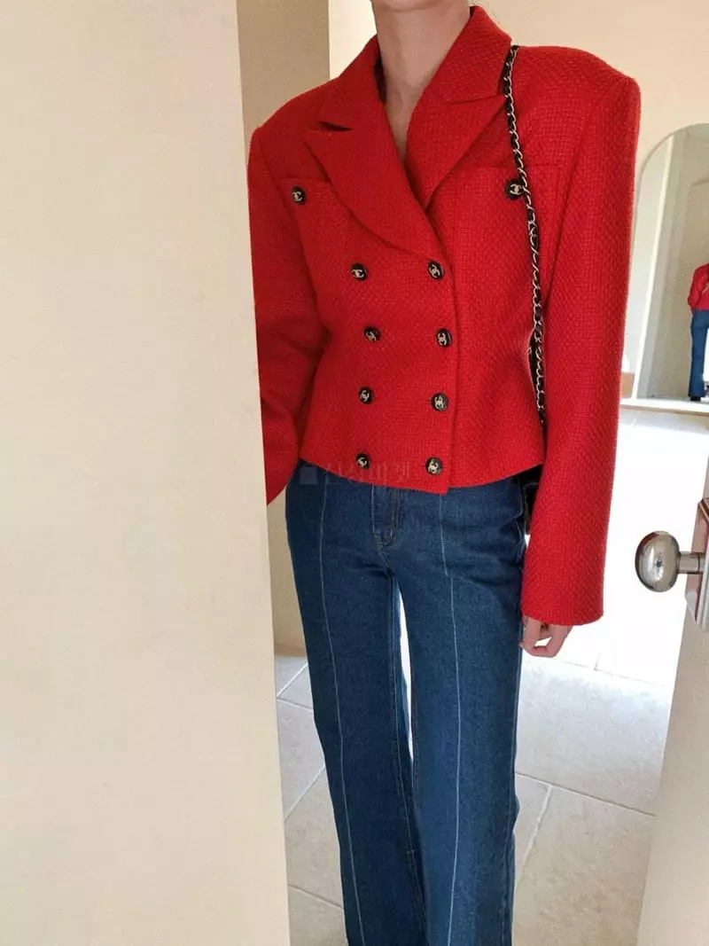 Gentlewoman - Korean Women Fashion - #momslook - Rose Jacket