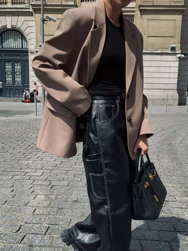 Gentlewoman - Korean Women Fashion - #momslook - Leather Pants - 3