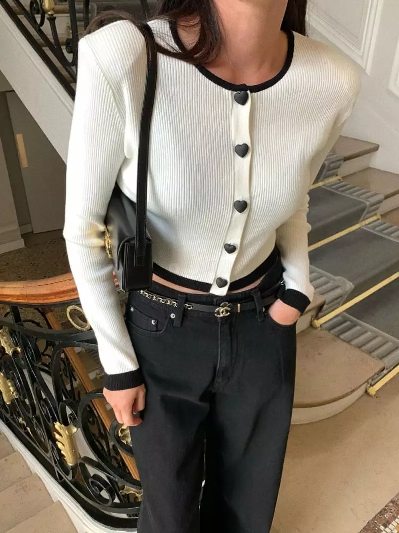 Gentlewoman - Korean Women Fashion - #momslook - Love Cardigna