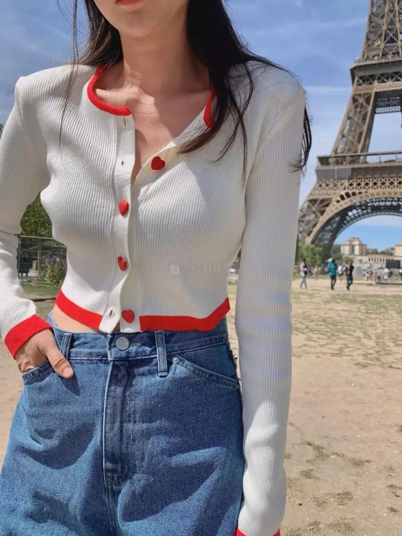 Gentlewoman - Korean Women Fashion - #momslook - Love Cardigna - 2