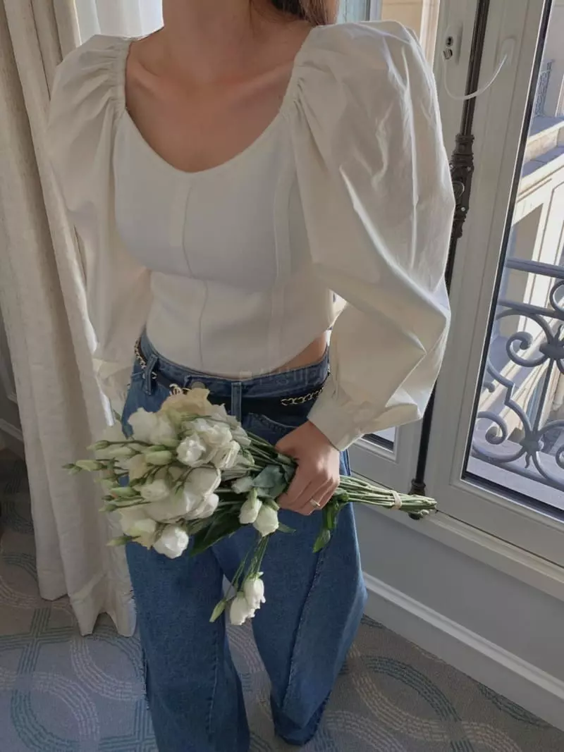 Gentlewoman - Korean Women Fashion - #vintagekidsstyle - Knit Blouse - 4