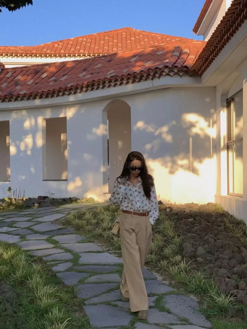 Gentlewoman - Korean Women Fashion - #pursuepretty - Natural Pants - 3