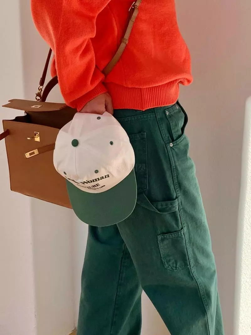Gentlewoman - Korean Women Fashion - #restrostyle - Green Pants - 2