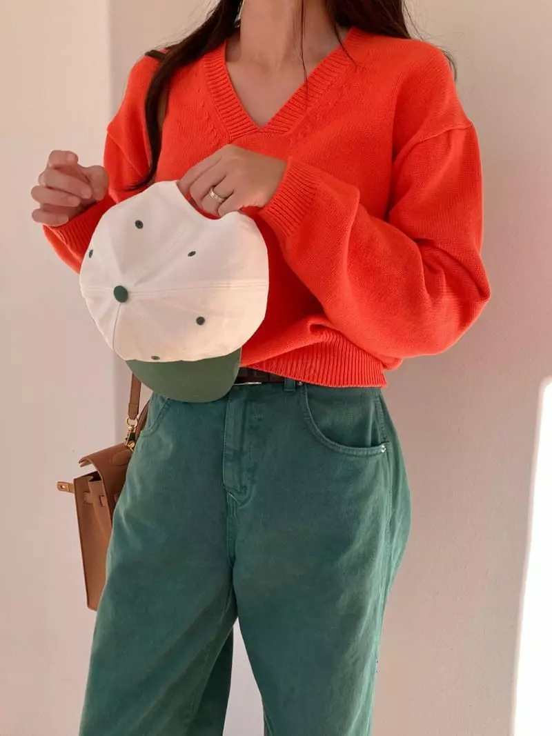 Gentlewoman - Korean Women Fashion - #restrostyle - Color Knit - 2