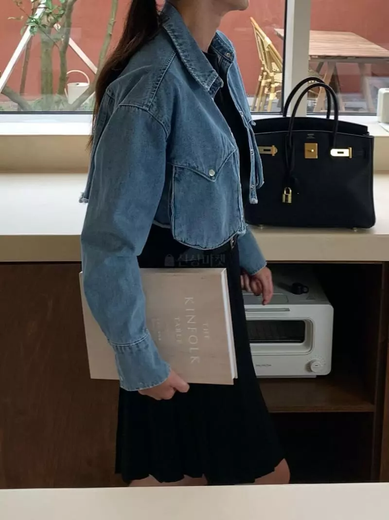 Gentlewoman - Korean Women Fashion - #romanticstyle - Gunbbnag Dennim Jacket