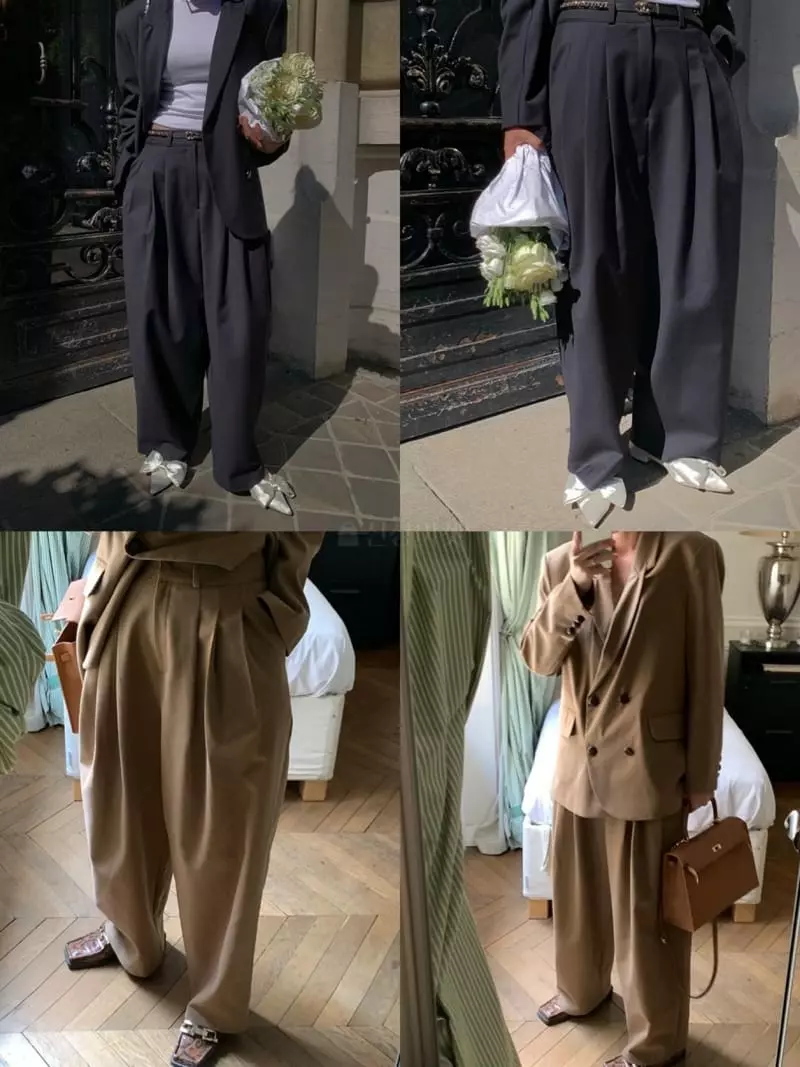 Gentlewoman - Korean Women Fashion - #shopsmall - With Pants - 2
