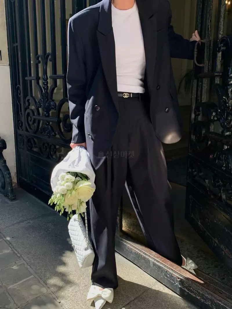 Gentlewoman - Korean Women Fashion - #thelittlethings - With Jackett - 2