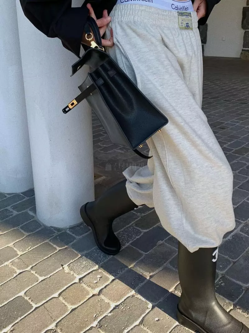 Gentlewoman - Korean Women Fashion - #vintageinspired - Turnning Pants - 2