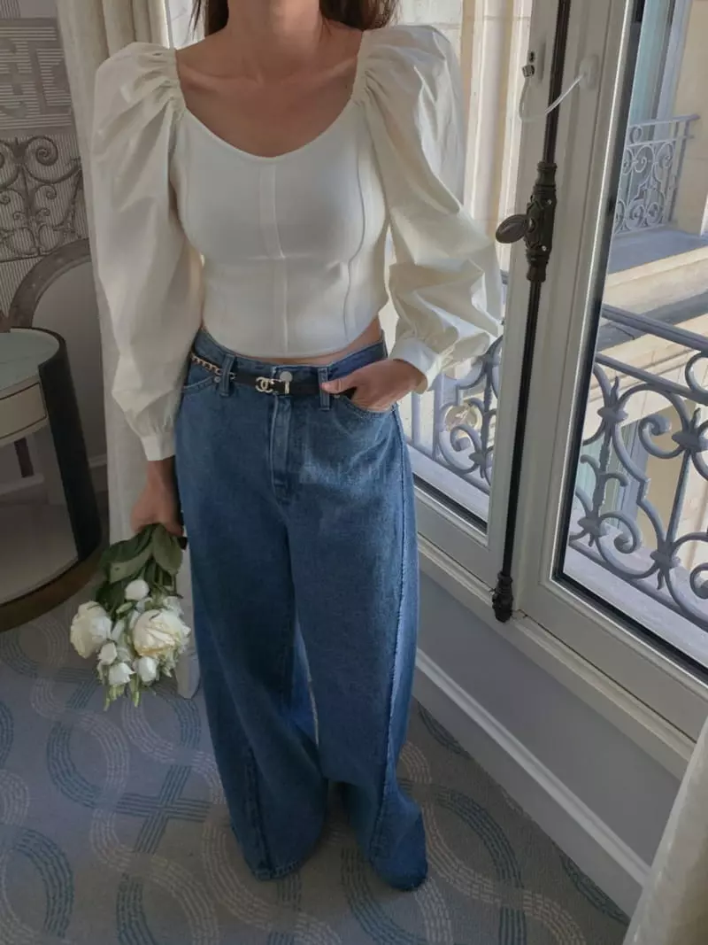 Gentlewoman - Korean Women Fashion - #vintagekidsstyle - Knit Blouse - 3