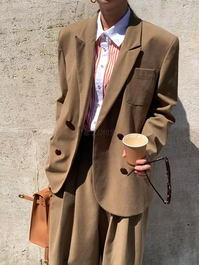Gentlewoman - Korean Women Fashion - #momslook - With Jackett - 4