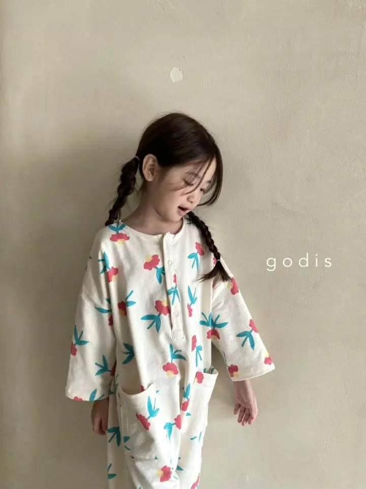 Godis - Korean Children Fashion - #Kfashion4kids - Flower Bodysuit - 6