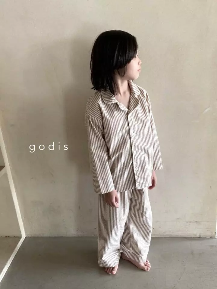 Godis - Korean Children Fashion - #childrensboutique - Stripes Pajama - 12