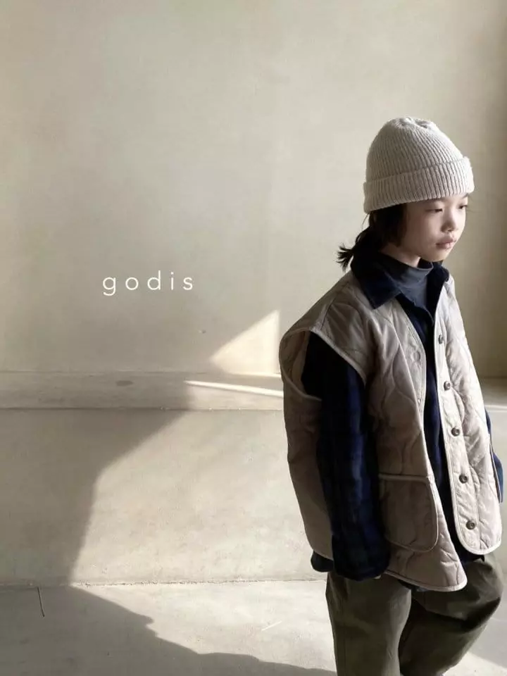Godis - Korean Children Fashion - #designkidswear - Quilting Vest - 3