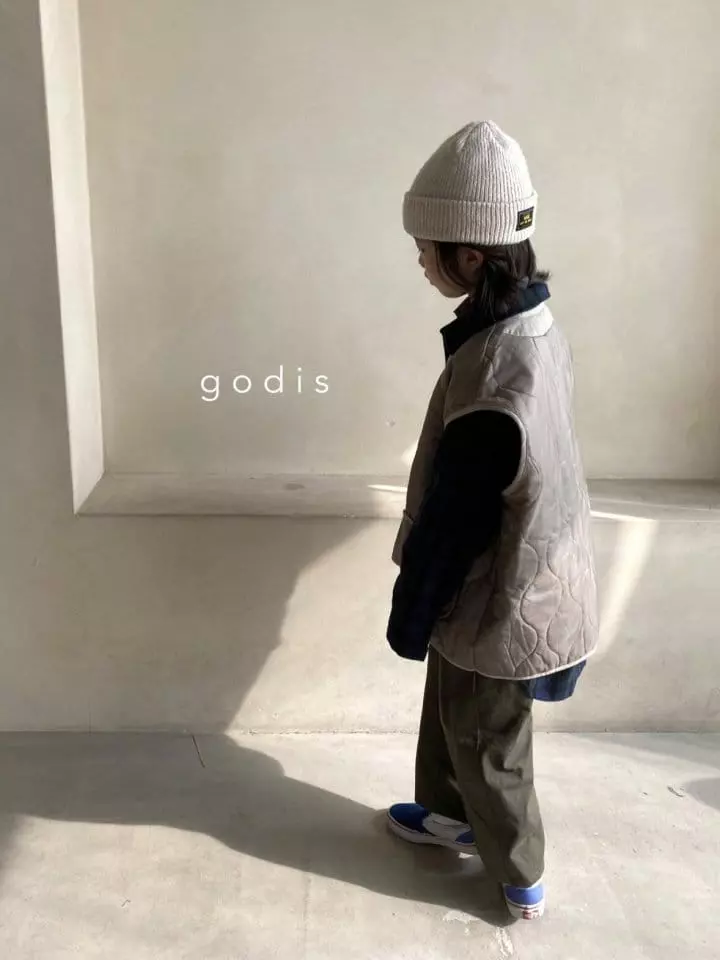 Godis - Korean Children Fashion - #designkidswear - Quilting Vest - 4