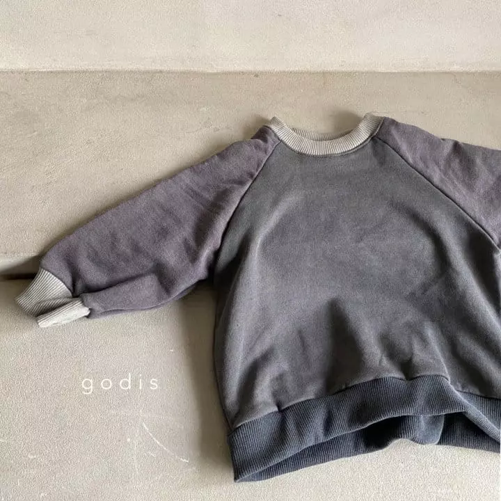 Godis - Korean Children Fashion - #fashionkids - Pigment Sweatshirt - 12