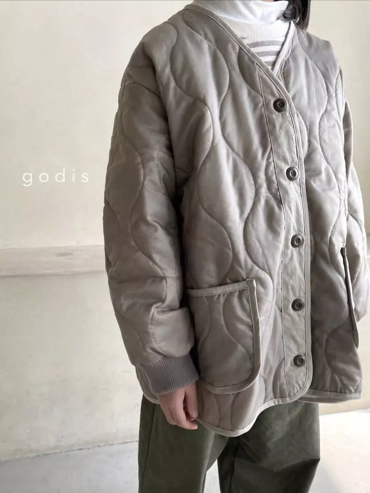 Godis - Korean Children Fashion - #fashionkids - Quilting Jumper - 6