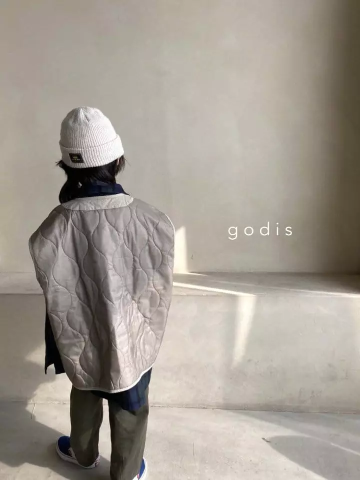 Godis - Korean Children Fashion - #fashionkids - Quilting Vest - 5