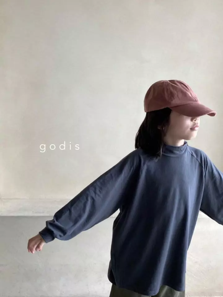 Godis - Korean Children Fashion - #fashionkids - Half Turtleneck Tee - 3