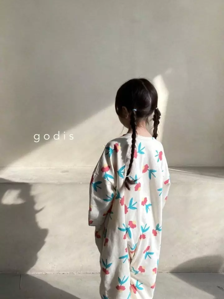 Godis - Korean Children Fashion - #fashionkids - Flower Bodysuit - 2