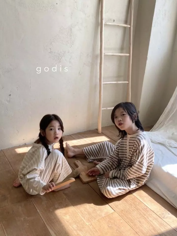 Godis - Korean Children Fashion - #kidsstore - Stripes Bodysuit - 2