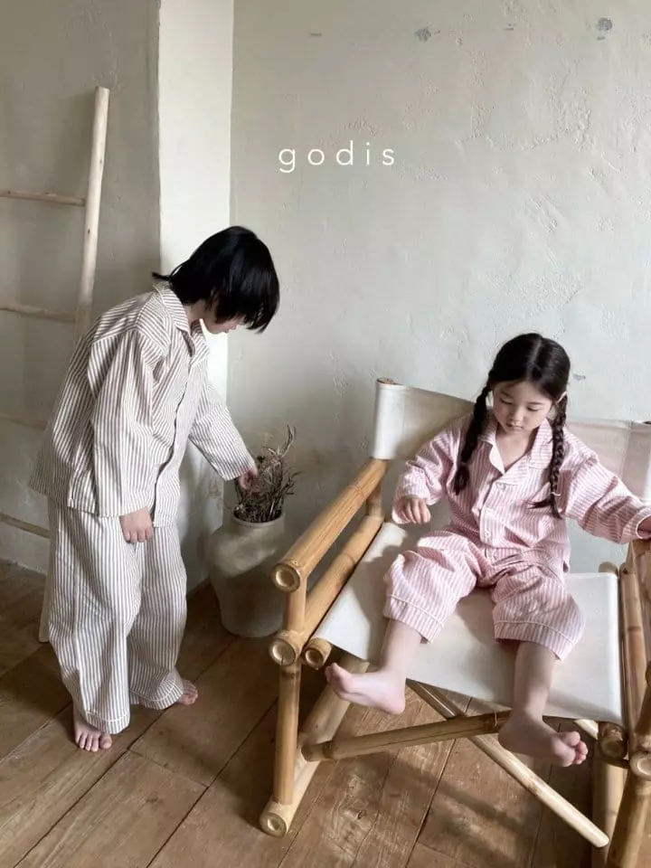 Godis - Korean Children Fashion - #kidsstore - Stripes Pajama