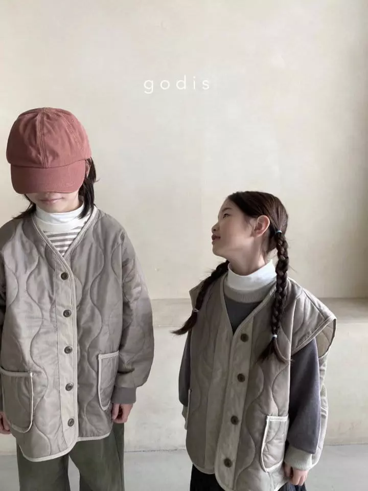 Godis - Korean Children Fashion - #kidzfashiontrend - Quilting Jumper - 9
